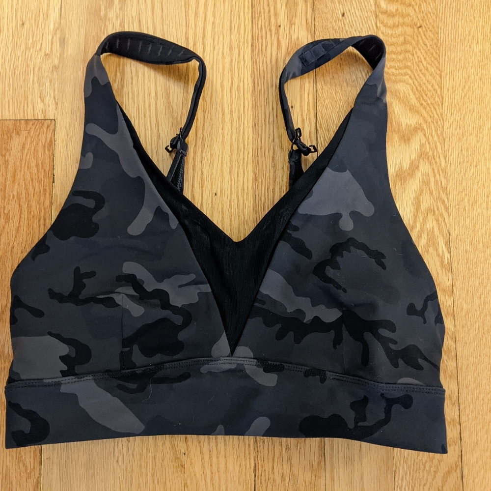 Zyia Forest Camo Adjustable Mesh Bra - Picture 4 of 7